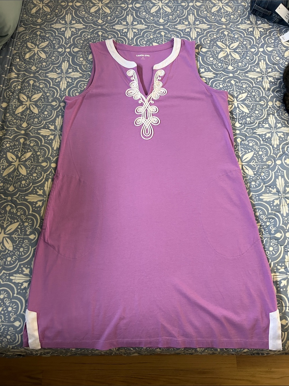 Lands End Dress Size Medium